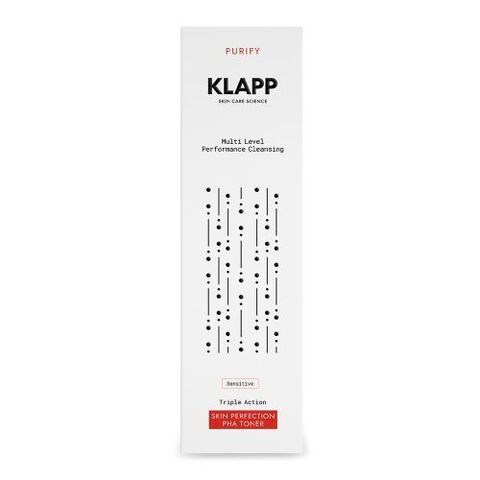 KLAPP Cosmetics Тоник с PHA  для чувствительной кожи 200 мл | Purify Multi Level Performance Cleansing