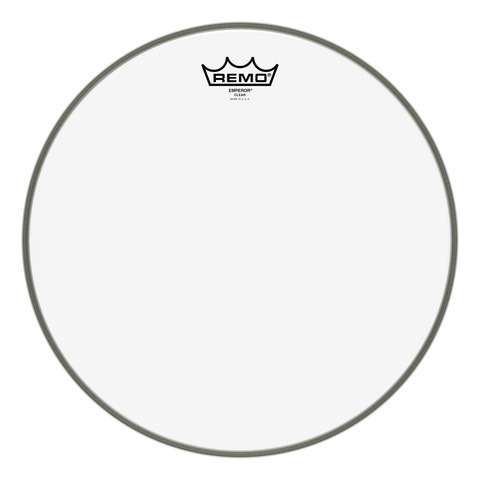 REMO BE-0314-00- EMPEROR 14'' CLEAR двойной прозрачный пластик для малого барабана