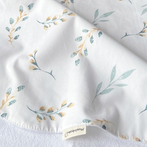 Непромокаемая пеленка "Мятные веточки"