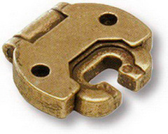 Петля врезная BRASS 3311-22 старая бронза