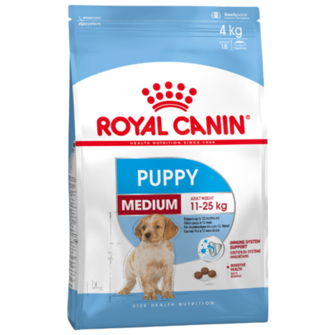 Royal CANIN MEDIUM PUPPY для щенков средних пород (14 кг)