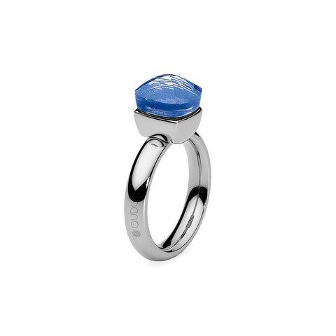 Кольцо Qudo Firenze Light Sapphire 18.5 мм 611007 BL/S цвет синий, серебряный