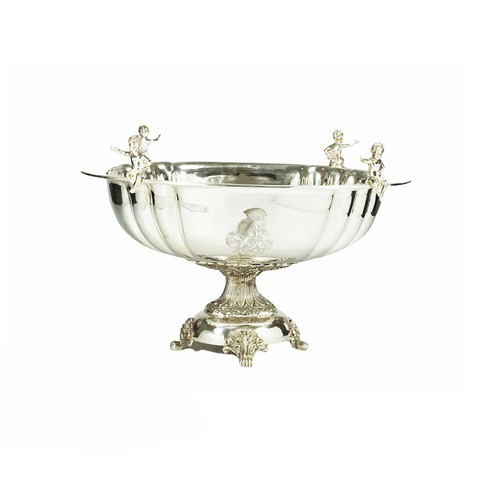 Чаша Roomers Tableware silver 10360bird/s