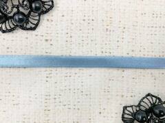 Лента атласная, ш. 0,6 см, светло-голубой