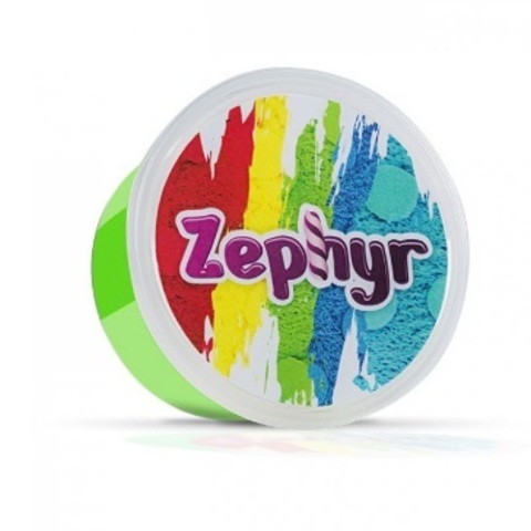 ZEPHYR (Зефир) - Тропический Лягух, кинетический пластилин зеленый 150 гр
