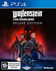 Wolfenstein: Youngblood. Deluxe Edition (PS4, полностью на русском языке)