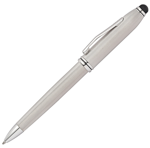 Ручка шариковая Cross Townsend, Stilus со стилусом, M (AT0042-43)