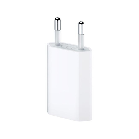 Адаптер питания на USB 1A для iPhone 5W (Белый)