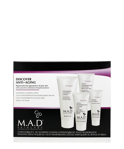 M.A.D. Skincare Дорожный набор препаратов для омоложения кожи | Anti Aging Discovery Kit