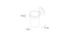 Fixsen ROUND Подстаканник одинарный FX-92106