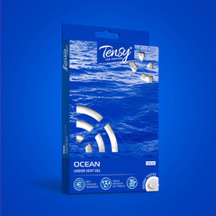 Ароматизатор "Tensy" под сиденье с проб. Океан (40шт/кор)
