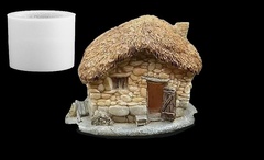 Силиконовый молд Избушка 3 D