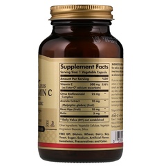 Solgar, Ester-C Plus, Витамин C,  500 мг, 100 вегетарианских капсул