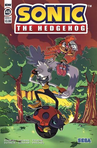 Sonic The Hedgehog Vol 3 #46 Cover B