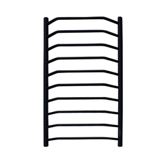 Электрический полотенцесушитель MELODIA Victory Ferrum 50/100 П10 (MTRVEF50100bk) CУХОЙ ТЭН 146 Вт