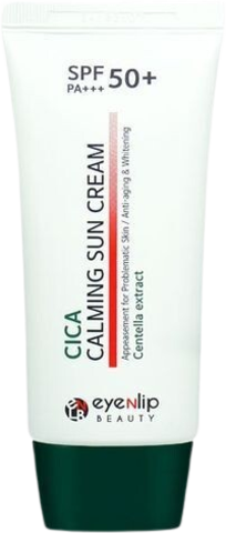 Eyenlip Sun Крем солнцезащитный с центеллой азиатской Cica Calming Sun Cream Spf50+ Pa+++