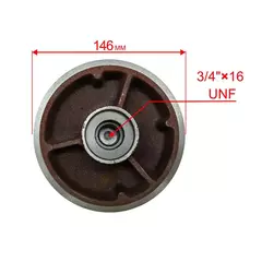 Крыльчатка помпы DDE PTR80H круглый корпус (70010-00499-00)