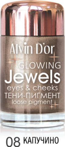 Alvin D`or Тени-пигмент для век Jewels тон 08 AES-17 ,3г