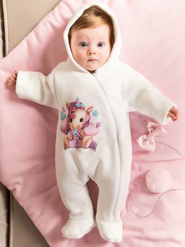 Комбинезон (термобелье) с принтом "Единорожка"