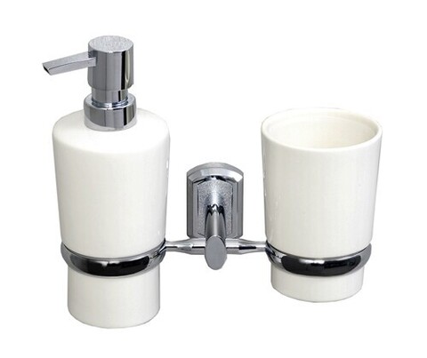 WasserKRAFT K-28189 Держатель стакана и дозатора