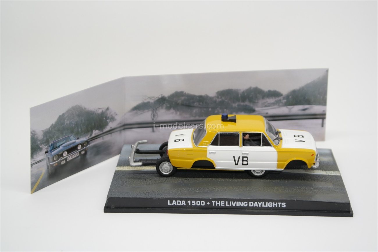 VAZ-2103 Lada 1500 James Bond 007 The Living Daylights Altaya 1:43