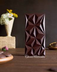 Форма поликарбонатная для шоколада - Плитка Алмазные кристаллы