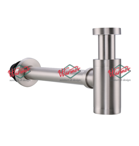 Сифон для раковины Warmer Brushed Chrome Line 240235