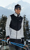Премиальная куртка для лыж и зимнего бега Nordski Hybrid Pearl Blue-Black