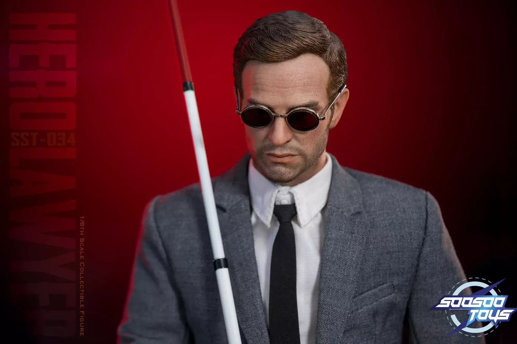 Фигурка SooSoo Toys: Hero Lawyer 2.0 (Daredevil Matt Mudrock