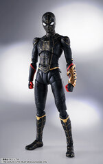 Фигурка S.H.Figuarts Spider-Man No Way Home: Spider-Man (Black & Gold Suit) (Special Set) (Бамп)