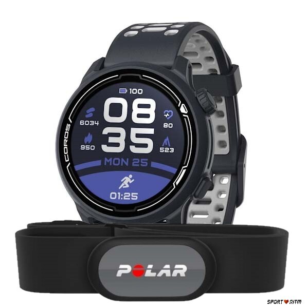 Coros Pace 2 Dark Navy Silicone HR