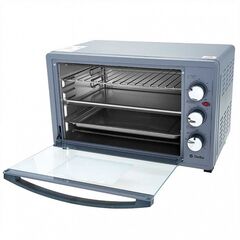 Мини-духовка электрическая, Delta, 38 л, 1750 Вт, 3 реж, сер, D-001