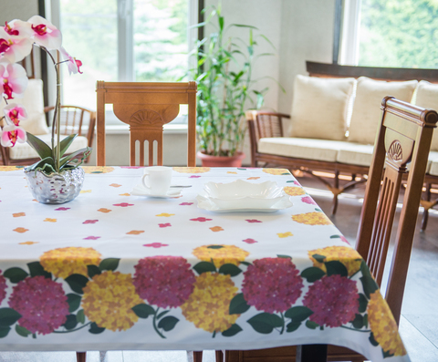 Скатерть 140x180 Blonder Home Florence розовая