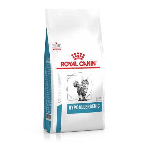 Гипоаллерджник 500 г Роял Канин Сухой корм Royal Canin Hypoallergenic DR25 при пищевой аллергии  кошек