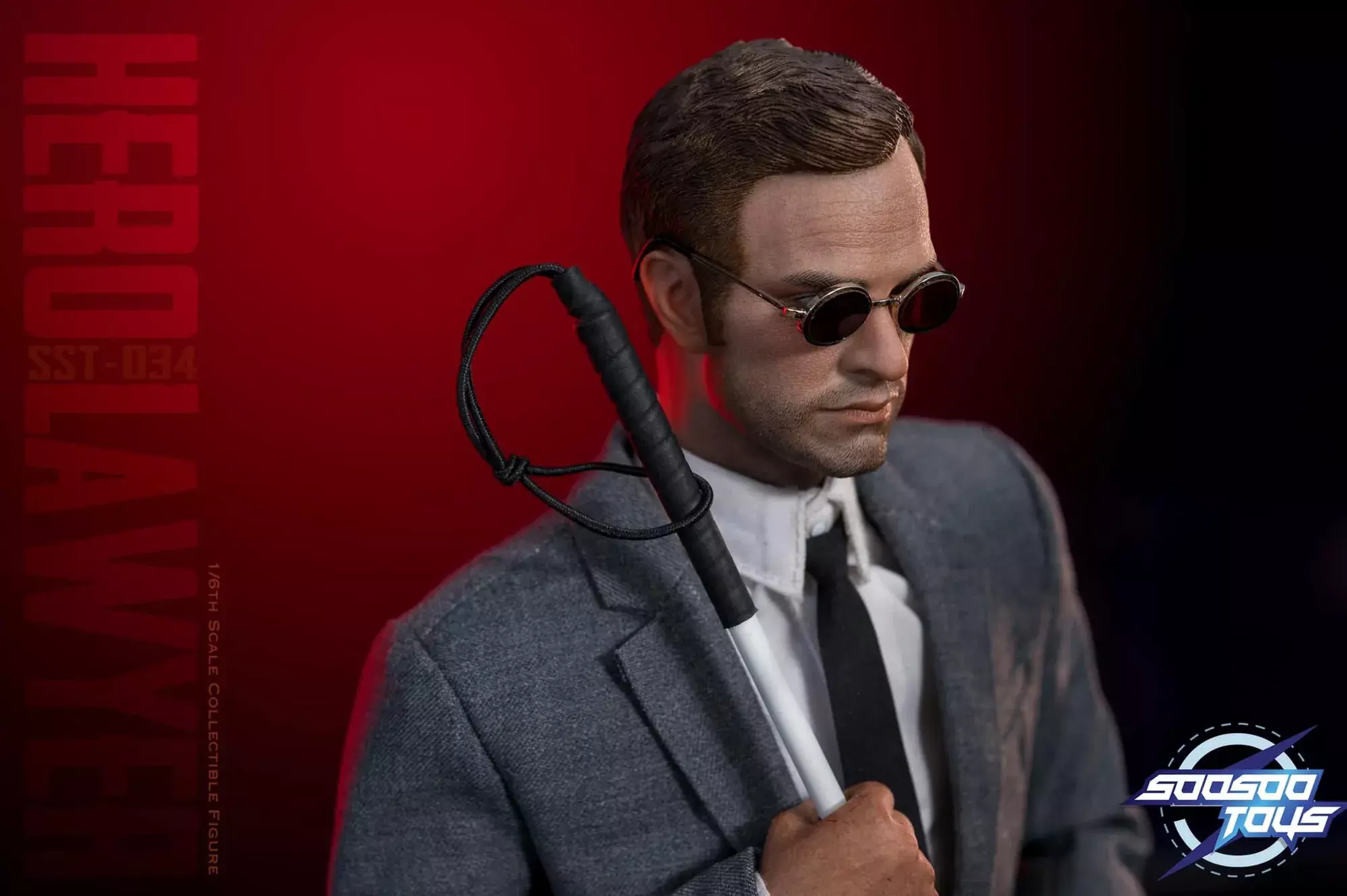 Фигурка SooSoo Toys: Hero Lawyer 2.0 (Daredevil Matt Mudrock