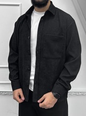 Рубашка BGLS мелк.вельвет (чёрн.)