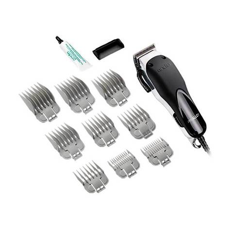 Машинка для стрижки Andis AAC-1 Pro Alloy, сетевая, 8 Вт, 9 насадок, черная