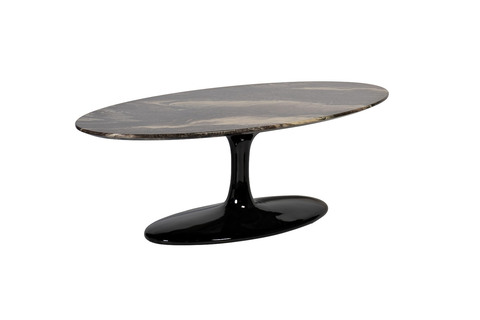 Стол журнальный овальный Garda Decor Cippolo