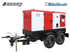 Дизельный генератор Азимут ЭД-100-Т400-1РКМ9 на шасси в кожухе