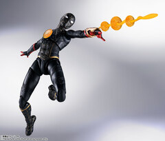 Фигурка S.H.Figuarts Spider-Man No Way Home: Spider-Man (Black & Gold Suit) (Special Set) (Бамп)