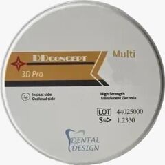 Диск циркониевый DDconcept ML 98х20 А3