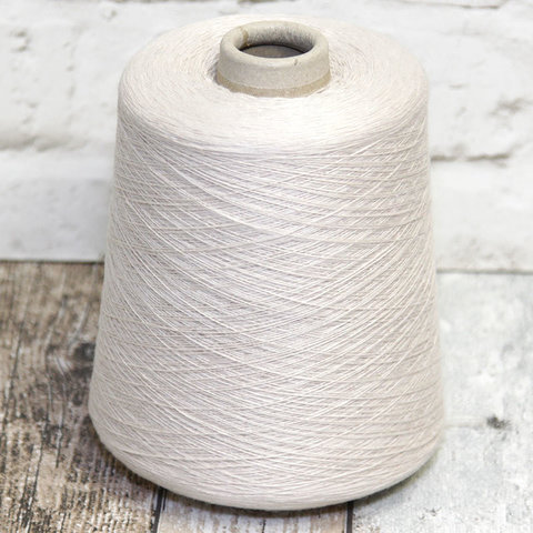 Смесовка с ангорой (5%) и кашемиром (5%) NEW MILL / BASIC 1/14.5 серо-бежевый