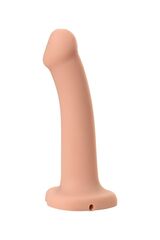 Телесный фаллос с имитацией эякуляции Silicon Cum Dildo L - 19,6 см. - 