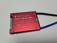 Плата контроля BMS LiFePO4 15S 48V 40A
