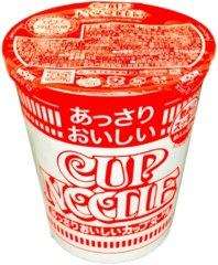 Лапша Nissin Cup Noodle со вкусом креветки и соевого соуса