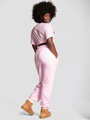 PINK КЛАССИЧЕСКИЕ ФЛИСОВЫЕ БРЮКИ