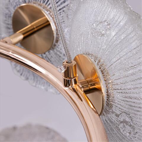 Подвесная светодиодная люстра Arte Lamp CHERISH A2097LM-90GO