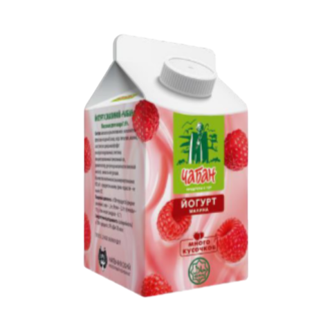 Йогурт питьевой Чабан со вкусом Малины 1,6% 430гр