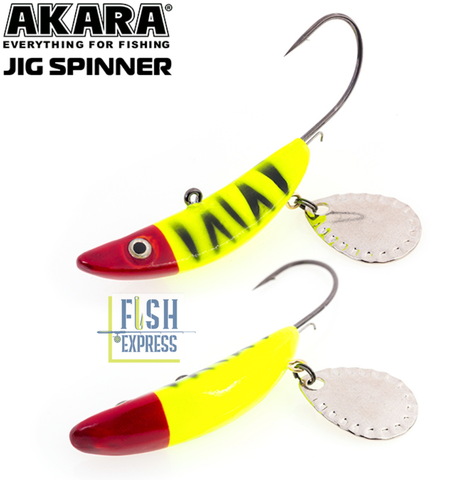 Приманка Akara Jig Spinner 50 мм 35 гр. 04 UV