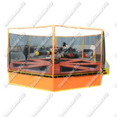 Аттракцион "Увернись от палки" (Melt Down), с защитной сеткой 7*7*3 м